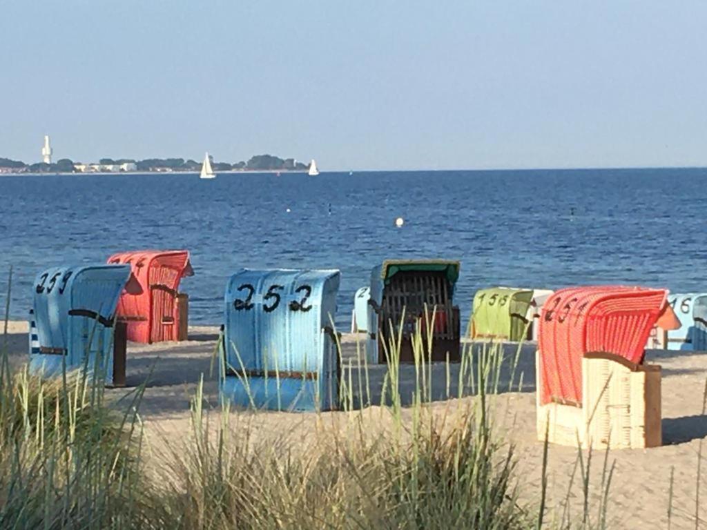 Ferienwohnung Kofferfisch Sierksdorf Dış mekan fotoğraf